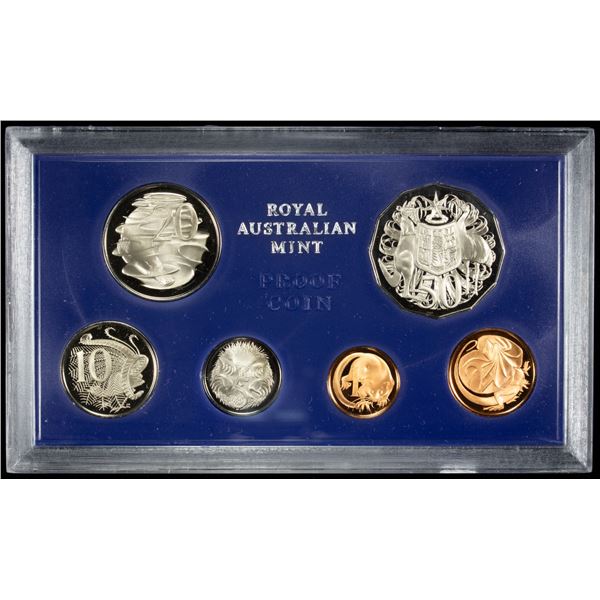 AUSTRALIA: Elizabeth II, 1952-2022, 6-piece proof set, 1974, Choice Proof