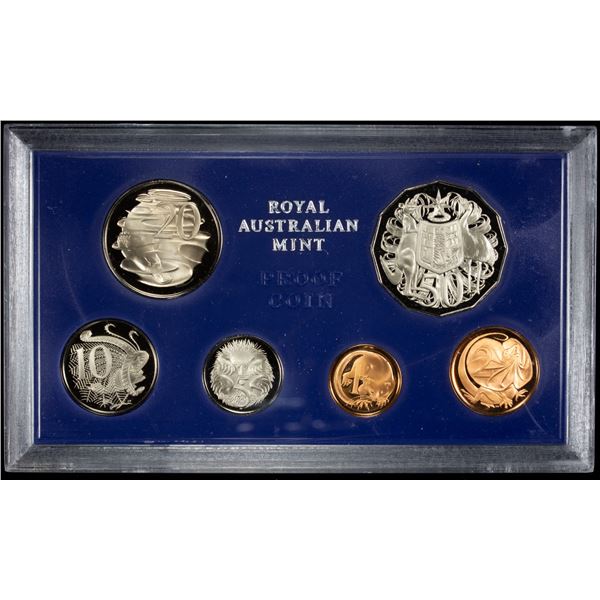 AUSTRALIA: Elizabeth II, 1952-2022, 6-piece proof set, 1974, Choice Proof