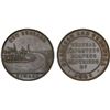 Image 1 : NEW ZEALAND: AE penny token, 1865, Choice XF