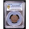 Image 2 : BRITISH NORTH BORNEO: Victoria, 1881-1901, AE 1/2 cent, 1891-H, PCGS MS65 RB