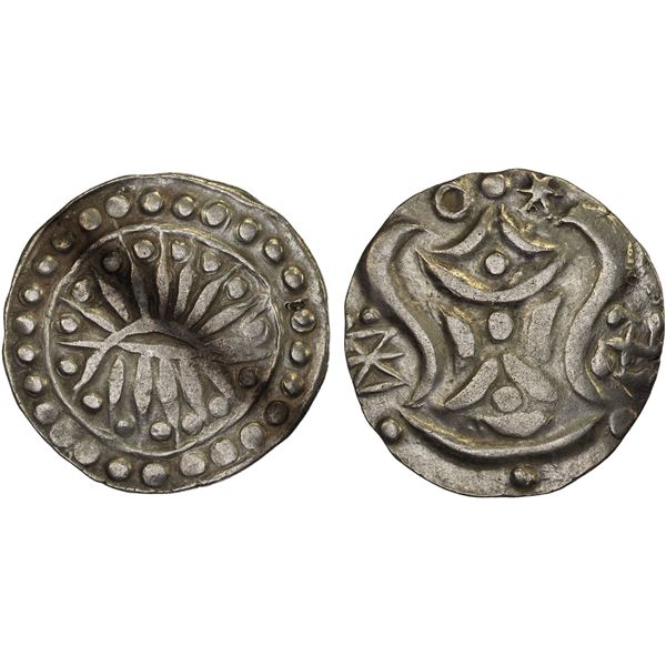 BURMA: KINGDOMS: Halin, AR unit (8.85g), 5th-6th century or somewhat later, VF-XF