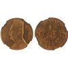Image 1 : EGYPT: Fuad I, King, 1922-1936, AE 1/2 millieme, 1932-H/AH1351, NGC MS64 RD