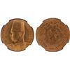Image 1 : EGYPT: Farouk, 1936-1952, AE 1/2 millieme, 1938/AH1357, NGC MS63 RD
