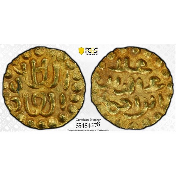 INDONESIA: ACEH: Ala'ad-Din b. Ahmad, 1579-1586, AV kupang (0.61g), PCGS MS63