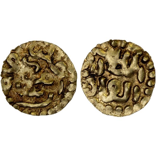 INDONESIA: ACEH: Ali ibn Munawar Shah, 1586-1589, AV mas (0.58g), XF
