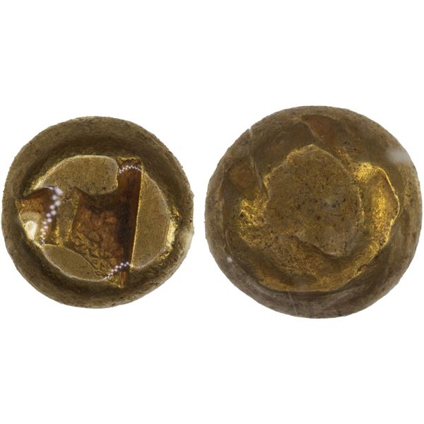 INDONESIA: JAVA: Kingdom of Sailendra, ca. 950-1150, AV atak (1.10g), GBCA graded AU58