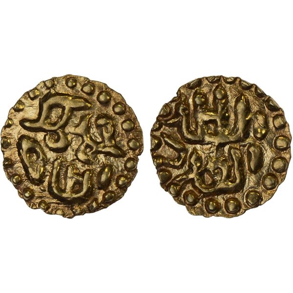 INDONESIA: SAMUDRA-PASAI: Muhammad, 1297-1326, AV kupang (0.61g), XF