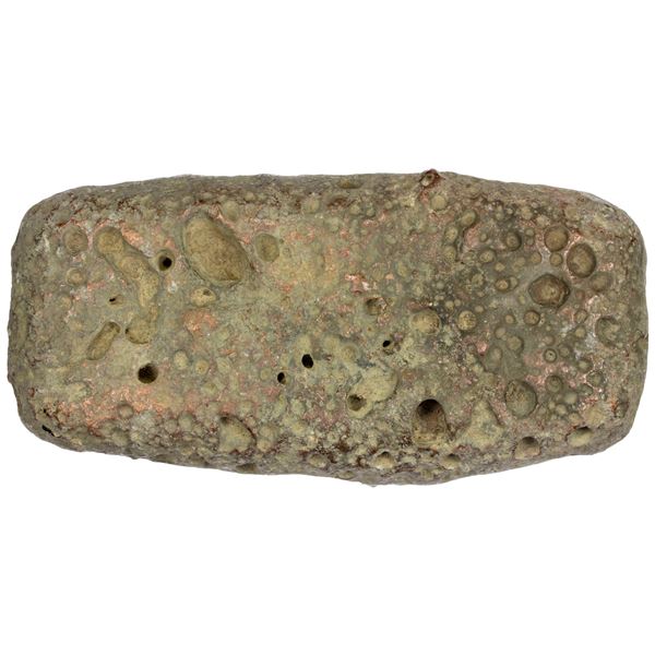 INDONESIA: SRIVIJAYA: copper ingot (1750g), ca. 11th-13th century, VF