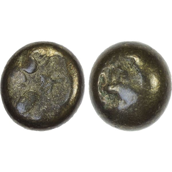 JAPAN: Bunsei, 1818-1830, AR mameita gin (6.23g), Edo Mint, F-VF