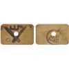 Image 1 : JAPAN: Kashiwazaki City, 100 mon token, ND (ca. 1850-1870), VF