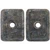 Image 1 : JAPAN: Bunkyu, 1861-1864, bronzed lead 50 mon (31.82g), Akita, Dewa Province, VF