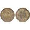 Image 1 : JAPAN: Meiji, 1868-1912, AR 20 sen, year 9 (1876), NGC MS64