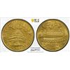 Image 1 : LEBANON: French Mandate, 5 piastres, 1925, PCGS MS65
