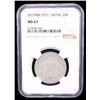 Image 2 : NEPAL: Tribhuvana Bir Bikram, 1911-1950, AR 2 mohars, VS1988 (1931), NGC MS67