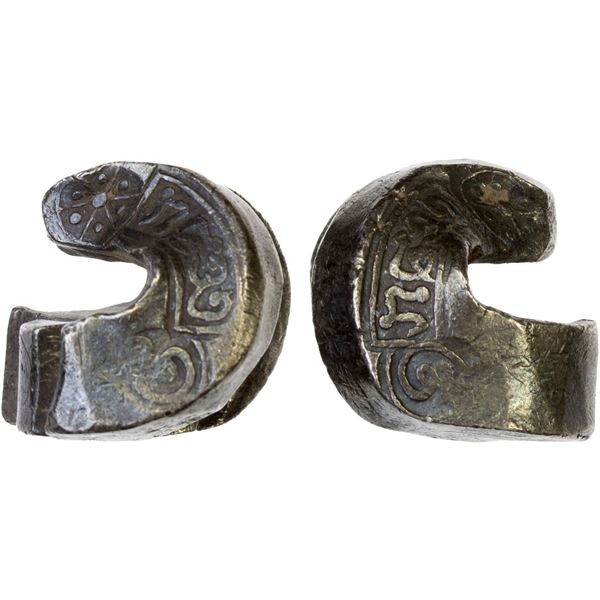 THAILAND: KINGDOMS: Lannathai, AR tamlung (61.16g), 14th-16th century, F-VF