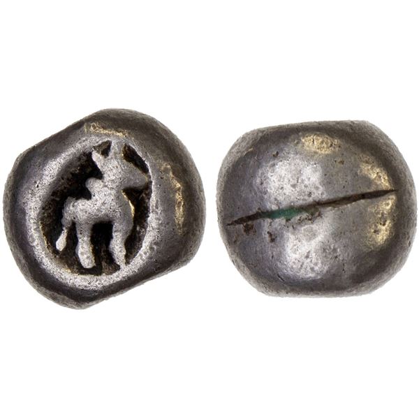 THAILAND: KINGDOMS: AR fuang (1.82g), before 1782, VF