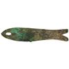 Image 2 : ZHOU: Spring-Autumn Period, 770-475 BC, AE 'fish money' (11.44g), F-VF
