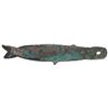 Image 2 : ZHOU: Spring-Autumn Period, 770-475 BC, AE 'fish money' (12.83g), F-VF