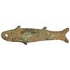 Image 2 : ZHOU: Spring-Autumn Period, 770-475 BC, AE 'fish money' (27.45g), Fine
