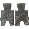 Image 1 : WARRING STATES: State of Zhao, 350-250 BC, AE spade money (6.2g), VF