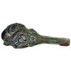 Image 2 : WARRING STATES: AE belt hook (40.61g), ca. 3rd-1st century BC, VF