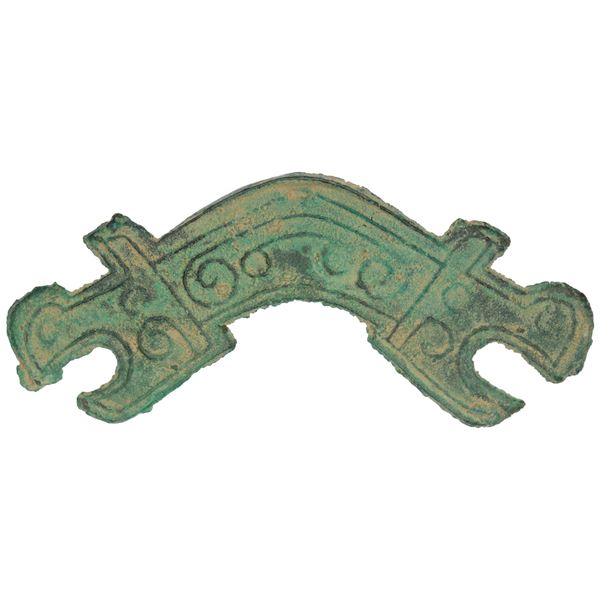 WARRING STATES: Ba & Shu States, 300-225 BC, AE "bridge money" (15.51g), XF