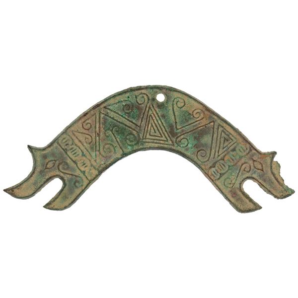 WARRING STATES: Ba & Shu States, 300-225 BC, AE "bridge money" (19.71g), VF-XF