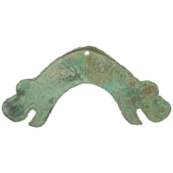 WARRING STATES: Ba & Shu States, 300-225 BC, AE "bridge money" (21.75g), VF
