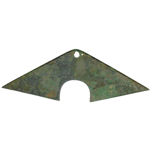 WARRING STATES: Ba & Shu States, 300-225 BC, AE "bridge money" (8.35g), VF