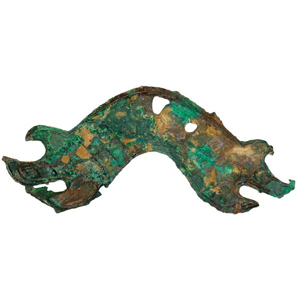 WARRING STATES: Ba & Shu States, 300-225 BC, AE 'bridge money' (21g), VF