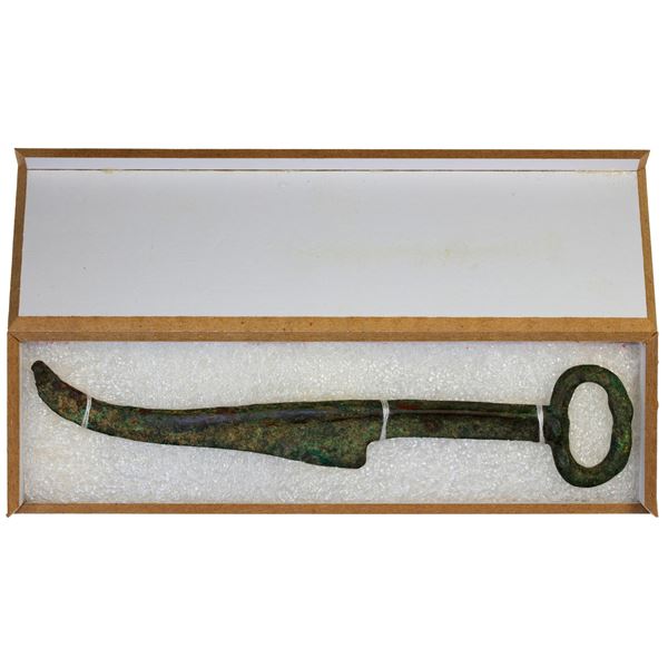 WARRING STATES: AE proto-knife money, ca. 600-200 BC, VF