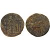 Image 1 : YUTIAN KINGDOM: Anonymous, AE 6 zhu (4.1g), ca. 2nd-3rd century, VG