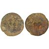 Image 1 : YUTIAN KINGDOM: Anonymous, AE 6 zhu (5.0g), ca. 2nd-3rd century, Good to VG