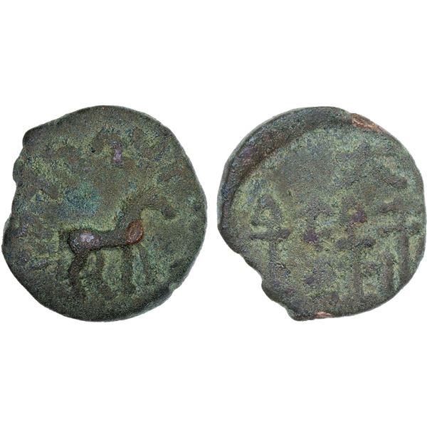 YUTIAN KINGDOM: Anonymous, AE 6 zhu (3.35g), ca. 2nd-3rd century, F-VF