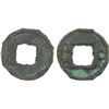 Image 1 : QIUCI STATE: Anonymous, 5th-6th century, AE cash (1.46g), F-VF