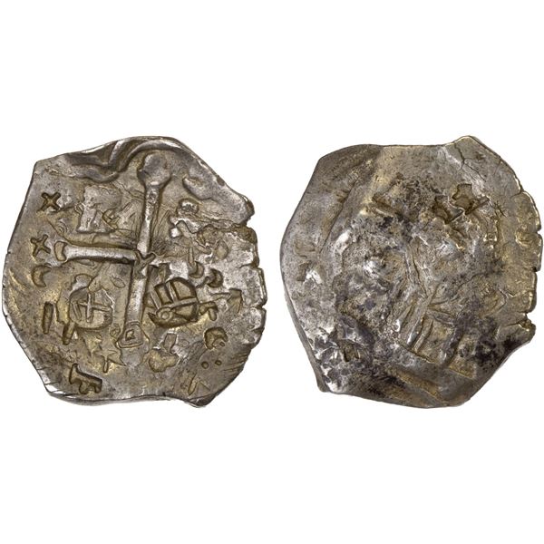 CHINA: CHOPMARKED COINS: MEXICO: Felipe IV, 1621-1635, AR 1 real (3.58g), Mexico City, DM, VF