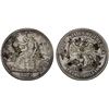 Image 1 : CHINA: CHOPMARKED COINS: UNITED STATES: AR trade dollar, 1875-S, Choice VF