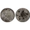 Image 1 : CHINA: CHOPMARKED COINS: UNITED STATES: AR trade dollar, 1878-S, VF