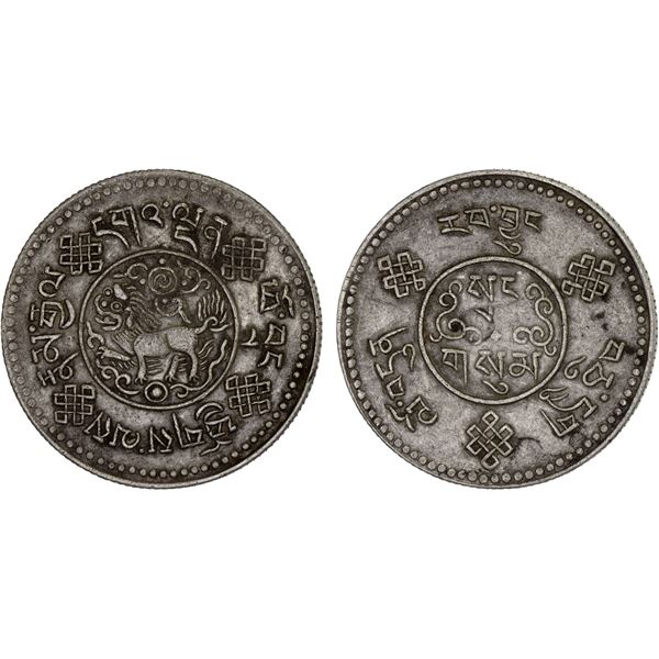 TIBET: AR 3 srang, BE16-7 (1933), VF-XF