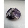 Image 3 : 2.2 inch Amethyst Chevron Heart