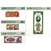 Image 1 : China. Central Bank of China, 1930 to 1949, Issued Banknote Quartet.