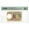 Image 1 : French Equatorial Africa. Afrique Francaise Libre, ND (1941) Issued Banknote.