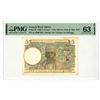 Image 1 : French West Africa. Banque de l'Afrique Occidentale, 1943, 5 Francs, Issued Banknote.
