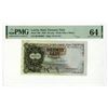 Image 1 : Latvia. Government State Treasury Note, 1939, Issued Banknote.
