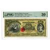 Image 1 : Mexico. Banco Nacional de Mexico, 1910, Issued Banknote.