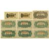 Image 2 : South Korea. Bank of Chosen, ND (1944) to ND (1946), Issued Banknote Assortment.