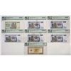 Image 1 : Zimbabwe. Reserve Bank of Zimbabwe, 2003 to 2008, Issued Banknote Assortment Including "Top Pop" P-1