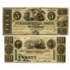Image 1 : MD. Commercial Bank of Millington, and, Chesapeake & Ohio Canal Co.,1839 & 1840, Issued Obsolete Ban