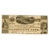Image 1 : MD. Franklin Rail Road Co., 1840, Issued Obsolete Banknote.