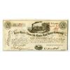 Image 1 : MO. Terre Haute Alton & St. Louis Rail Road Co., 1859, Issued Obsolete Payment Certificate with Low 